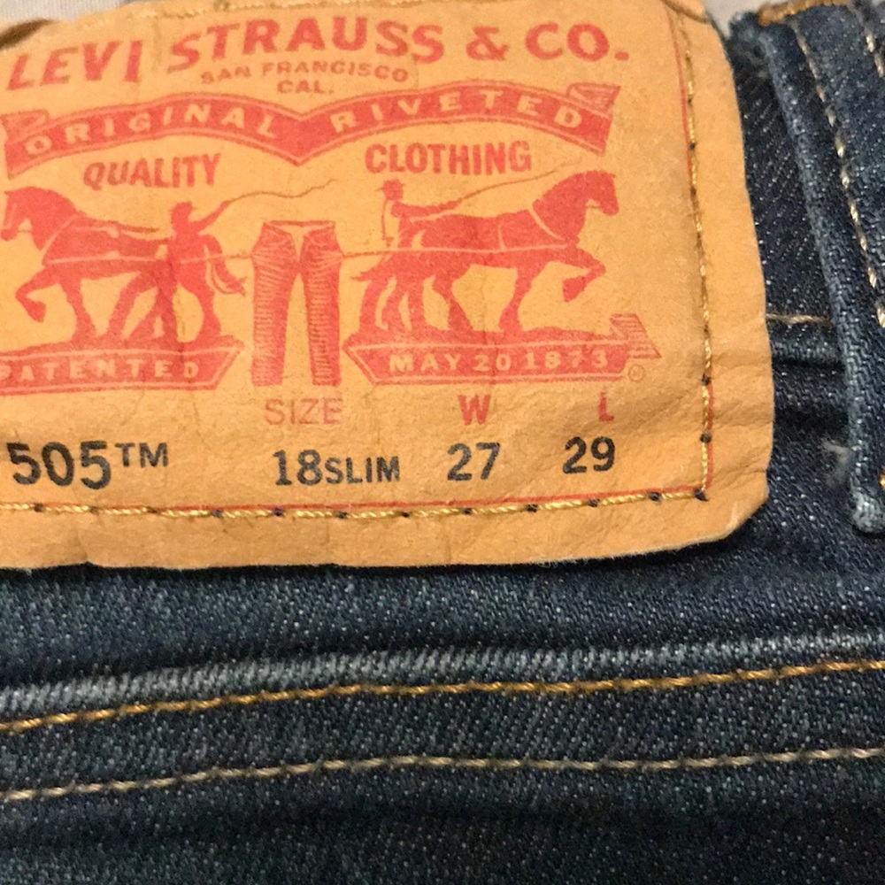 Boys Levi jeans